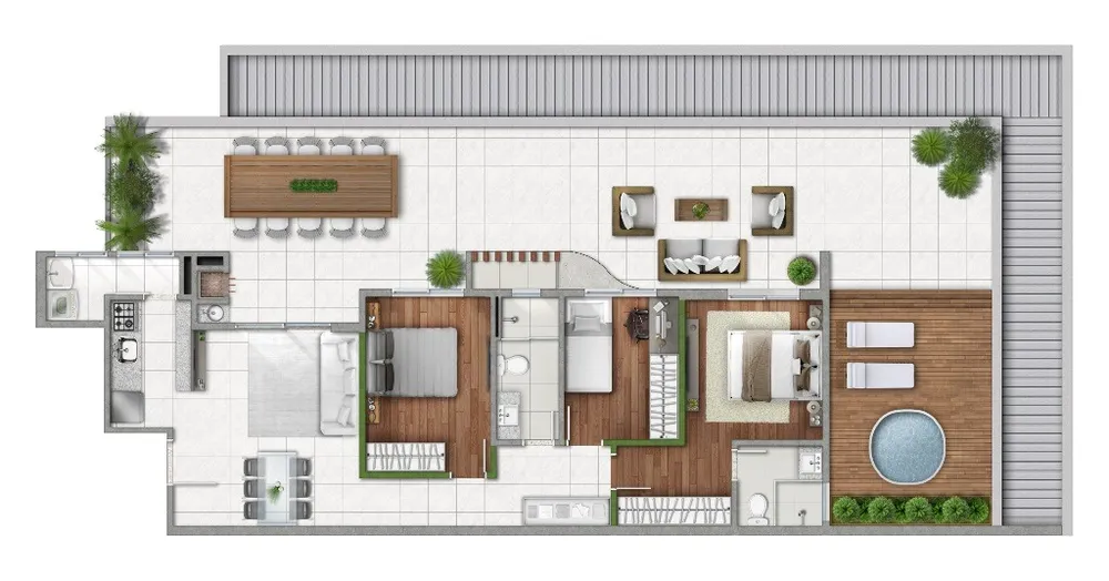 Apartamento, 3 quartos, 159 m² - Foto 9