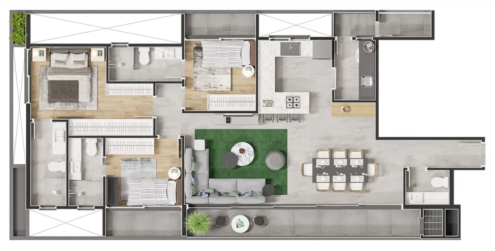 Apartamento, 3 quartos, 112 m² - Foto 12