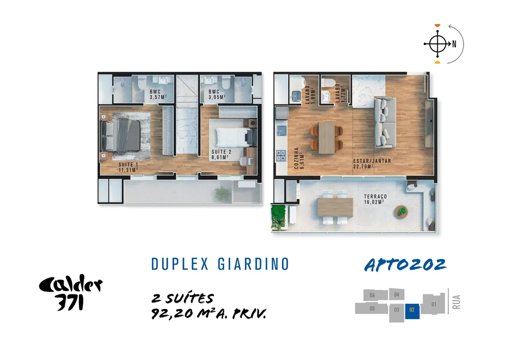 Apartamento, 2 quartos, 92 m² - Foto 7