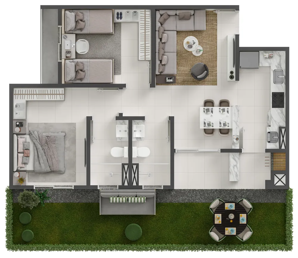 Apartamento, 2 quartos, 88 m² - Foto 14