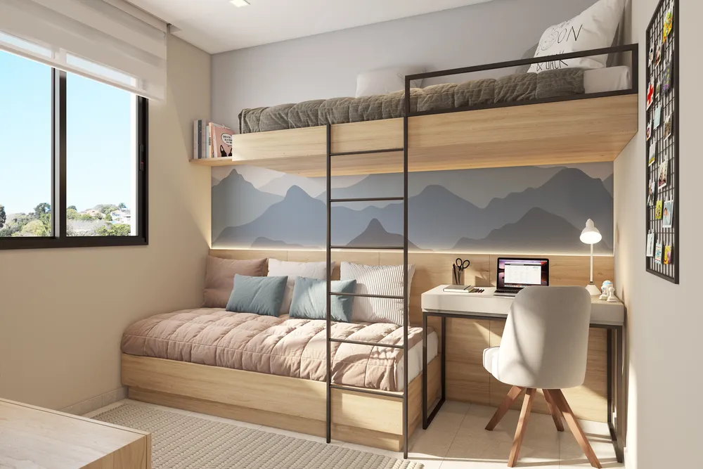 Apartamento, 2 quartos, 43 m² - Foto 4