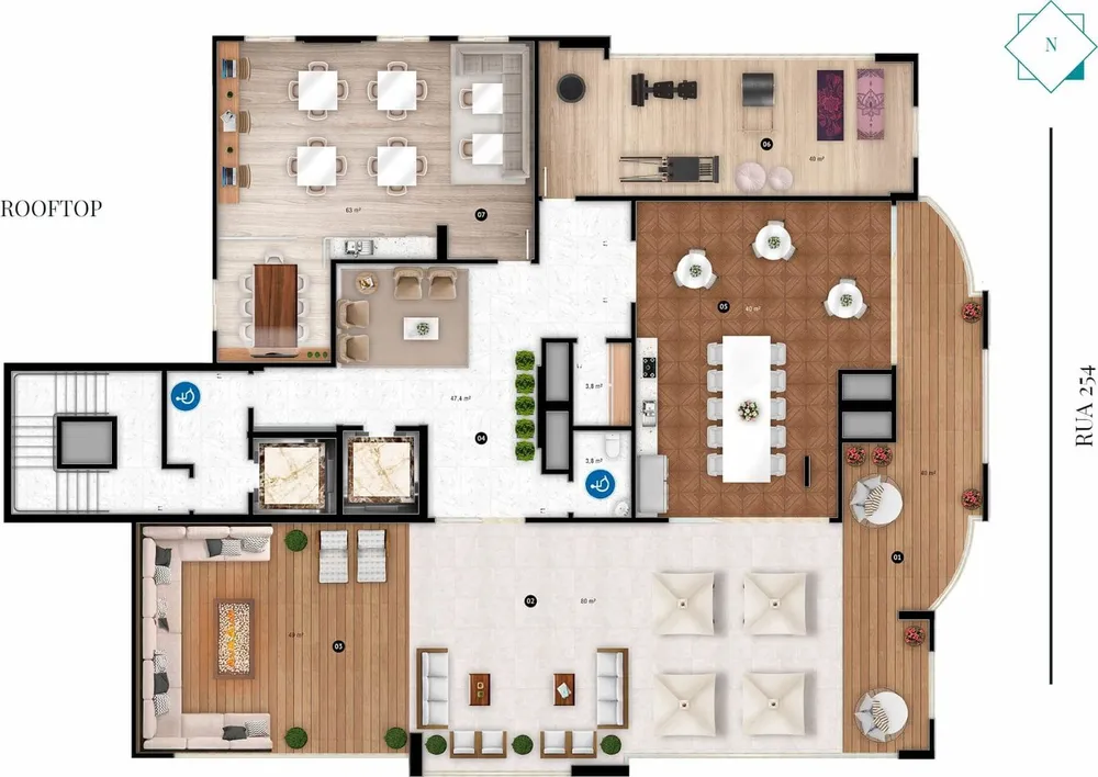 Apartamento, 4 quartos, 185 m² - Foto 4