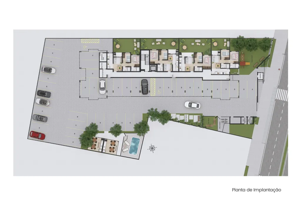 Apartamento, 2 quartos, 47 m² - Foto 2