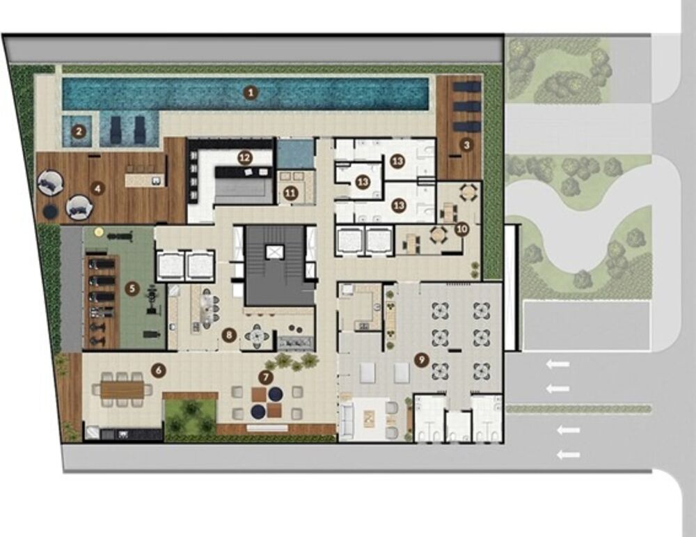 Apartamento, 1 quarto, 46 m² - Foto 8