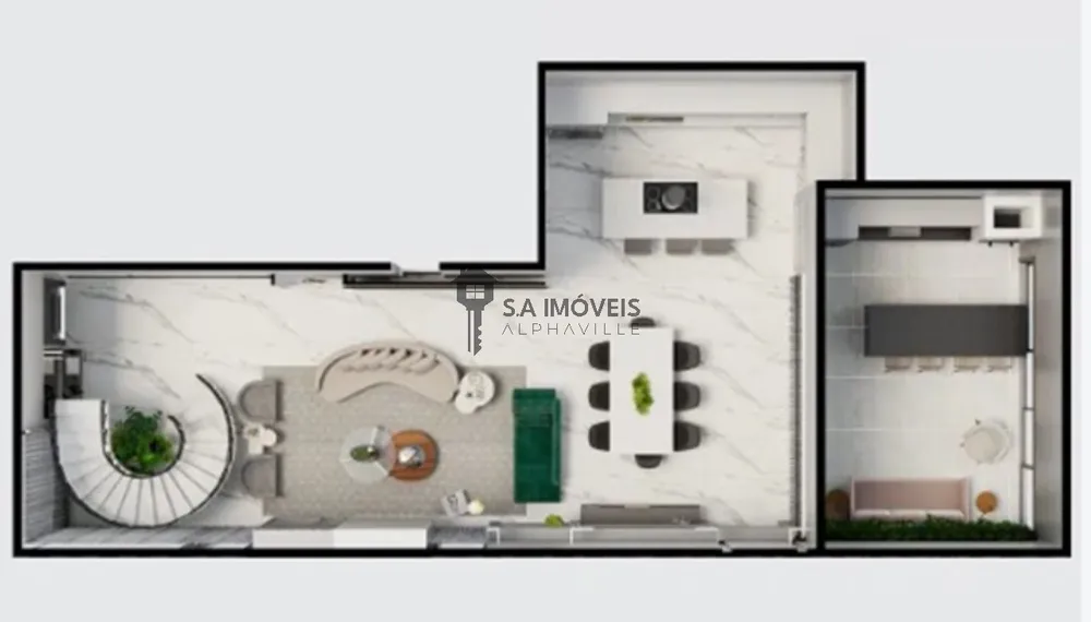 Casa de Condomínio, 4 quartos - Foto 6