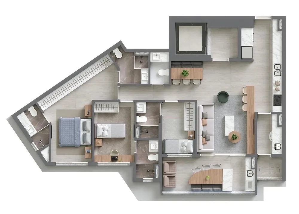 Apartamento, 3 quartos, 126 m² - Foto 15