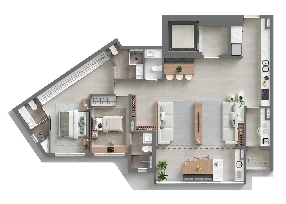 Apartamento, 3 quartos, 126 m² - Foto 16