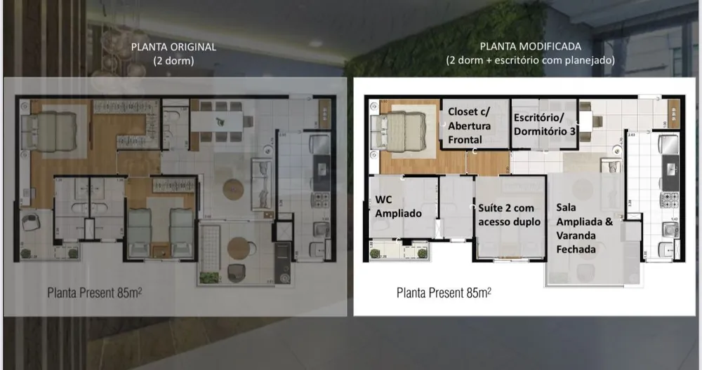 Apartamento, 2 quartos, 85 m² - Foto 16