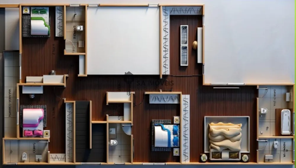 Casa de Condomínio, 4 quartos - Foto 7