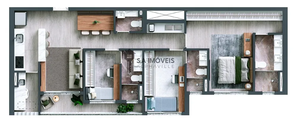 Apartamento, 3 quartos, 95 m² - Foto 8