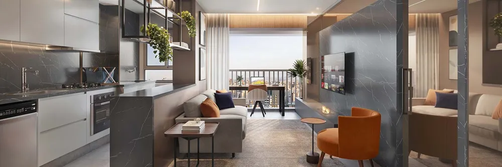 Apartamento, 1 quarto, 53 m² - Foto 1