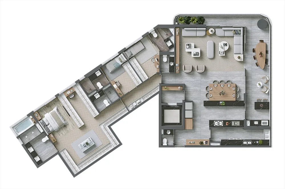 Apartamento, 3 quartos, 218 m² - Foto 12