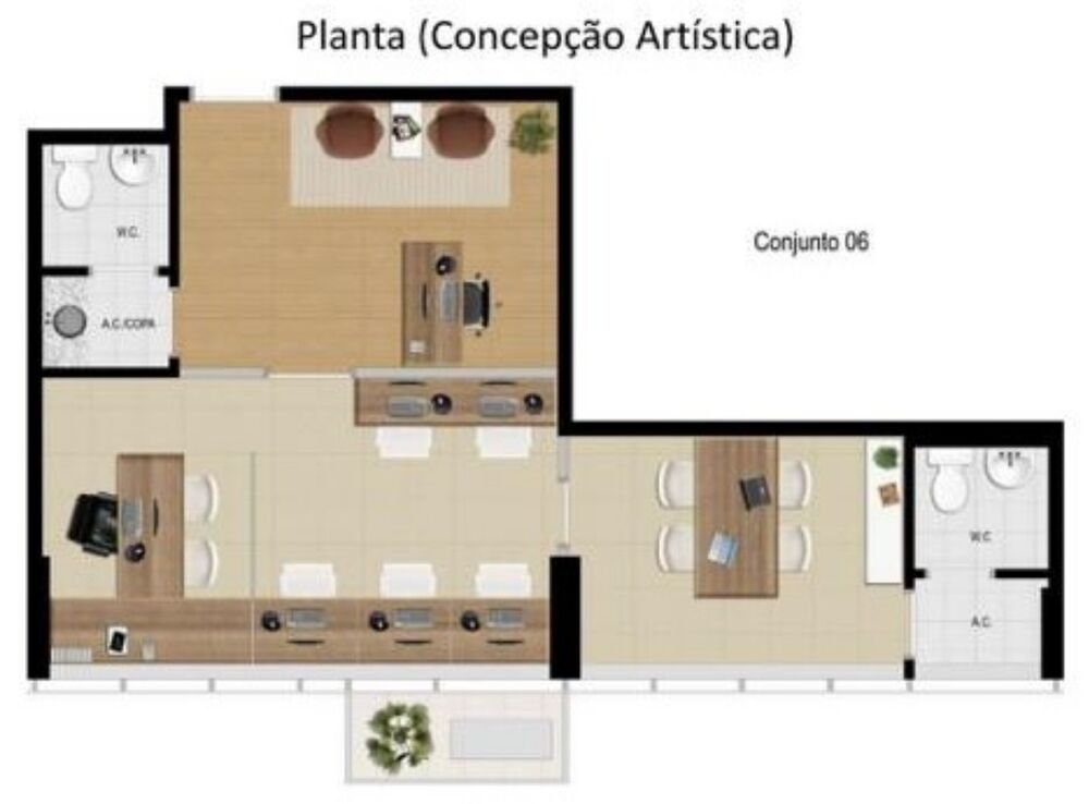 Sala-Conjunto, 33 m² - Foto 4