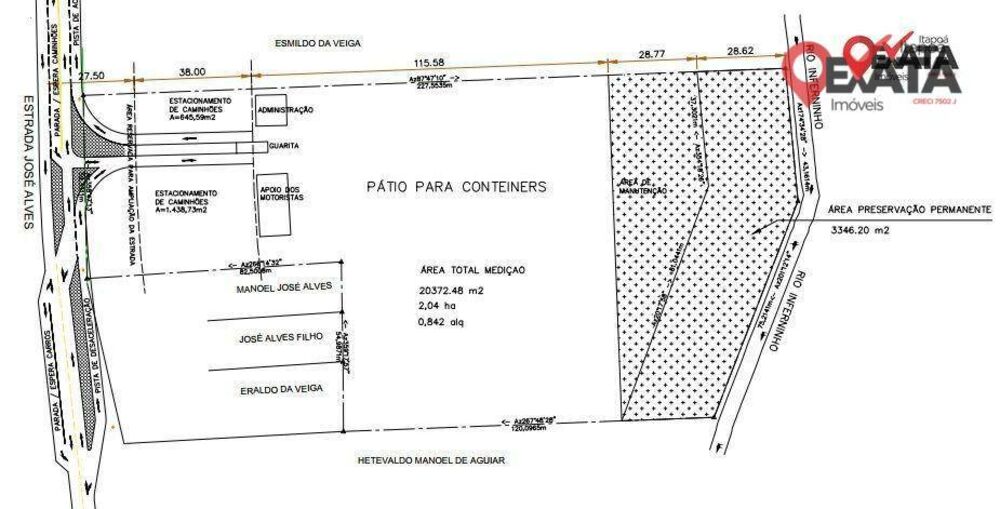 Terreno, 2 hectares - Foto 1