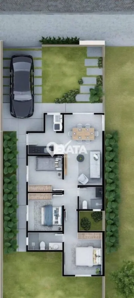 Casa, 3 quartos, 65 m² - Foto 3
