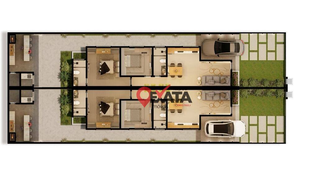 Casa, 2 quartos, 85 m² - Foto 12
