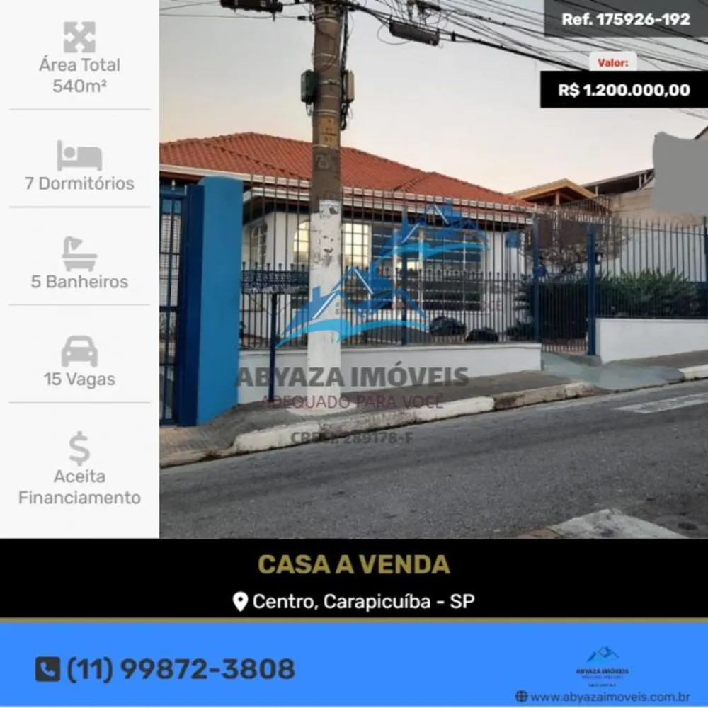 Casa, 7 quartos, 250 m² - Foto 1