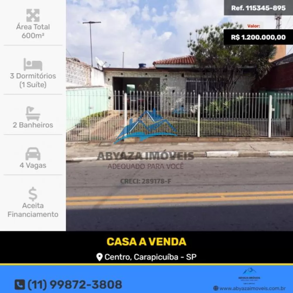 Casa, 3 quartos, 600 m² - Foto 1