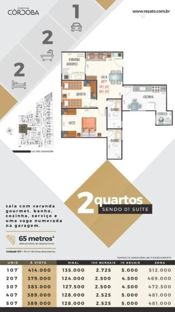 Apartamento, 2 quartos, 69 m² - Foto 11