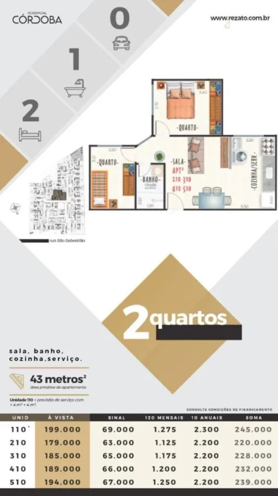 Apartamento, 2 quartos, 69 m² - Foto 9