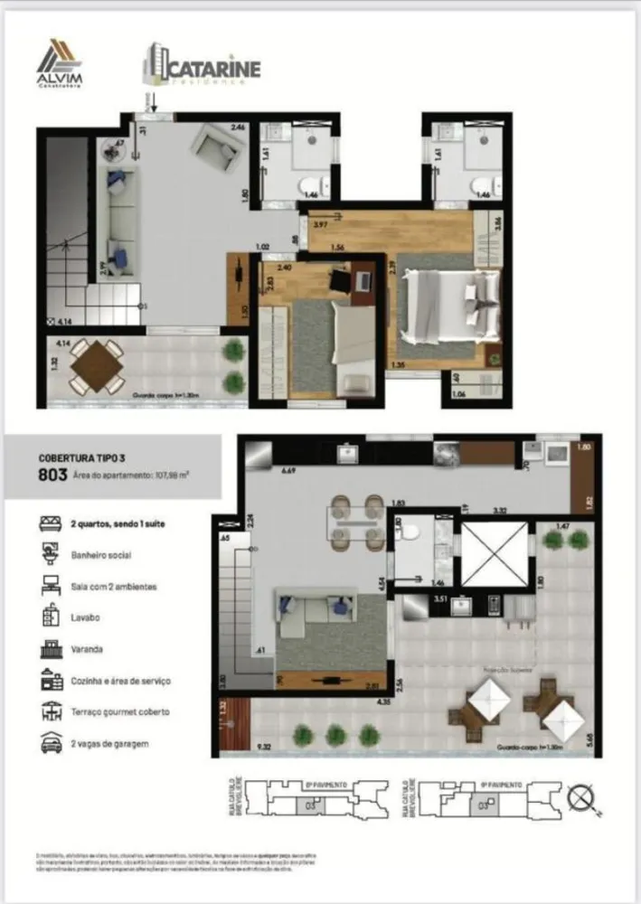 Apartamento, 2 quartos, 56 m² - Foto 10