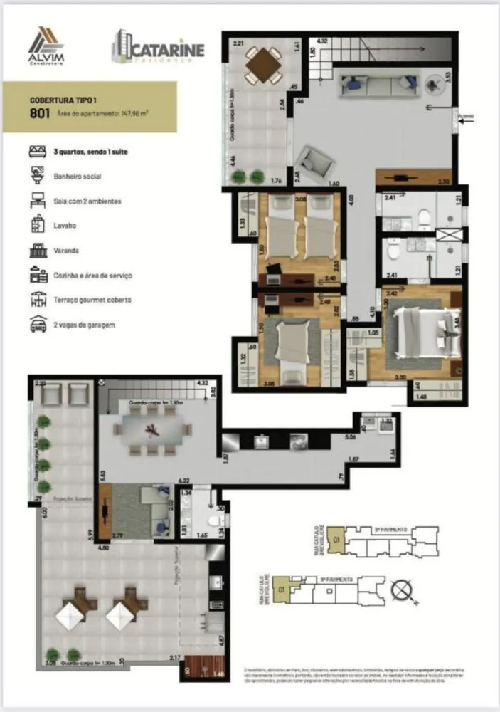 Apartamento, 2 quartos, 56 m² - Foto 7