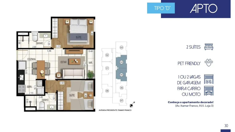 Apartamento, 2 quartos, 50 m² - Foto 11