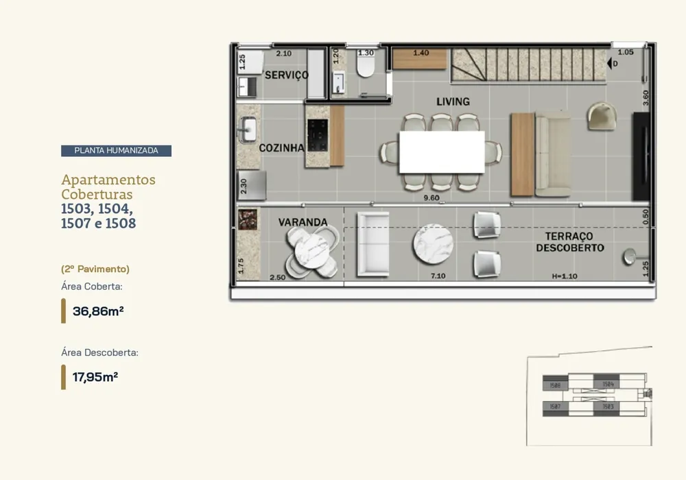 Apartamento, 2 quartos - Foto 13