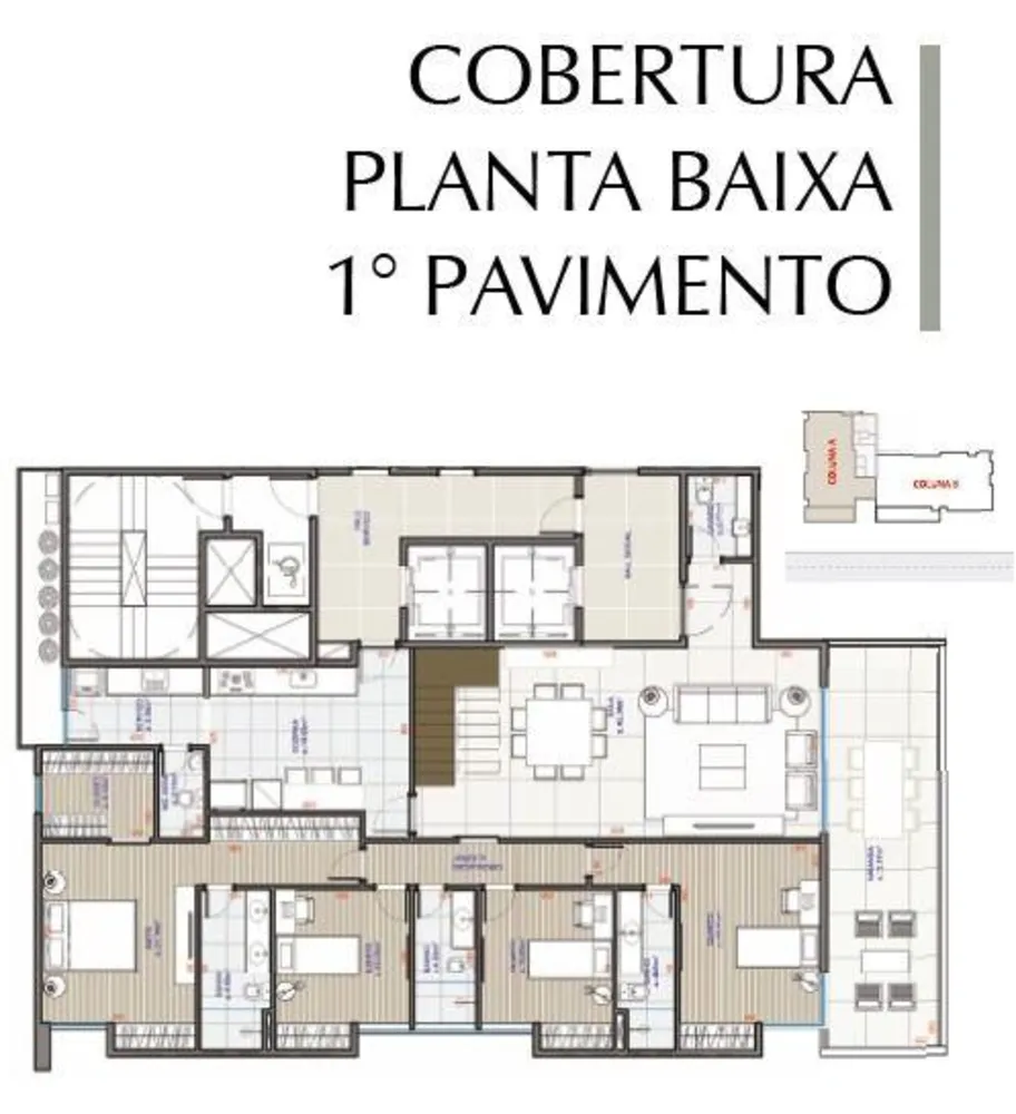 Cobertura, 4 quartos, 371 m² - Foto 6