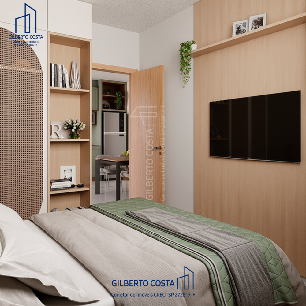 Apartamento à venda com 2 quartos, 44m² - Foto 3