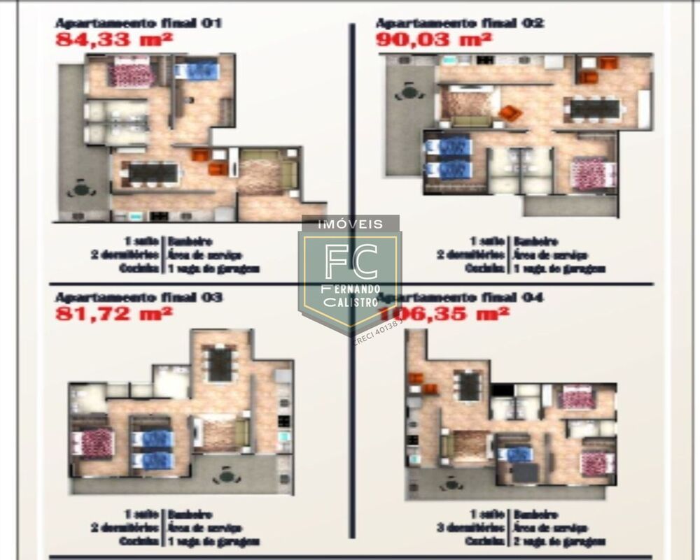 Apartamento, 2 quartos, 84 m² - Foto 3