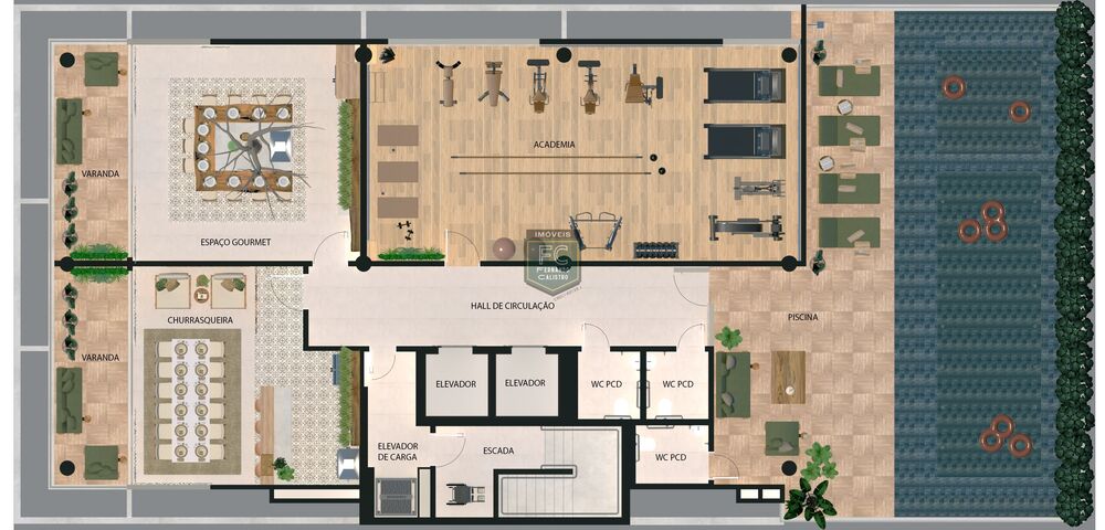 Apartamento, 1 quarto, 51 m² - Foto 11