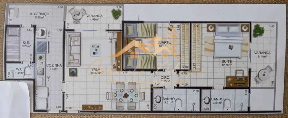 Apartamento, 2 quartos, 90 m² - Foto 18