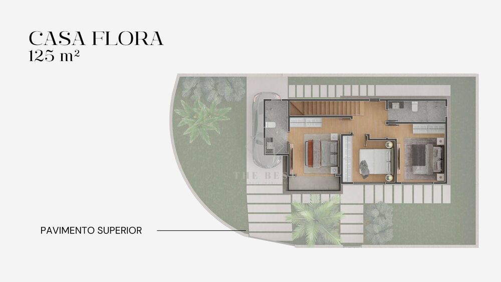 Casa de Condomínio, 3 quartos - Foto 1