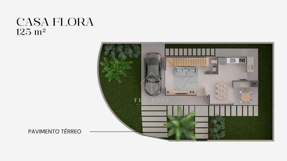 Casa de Condomínio, 3 quartos - Foto 2