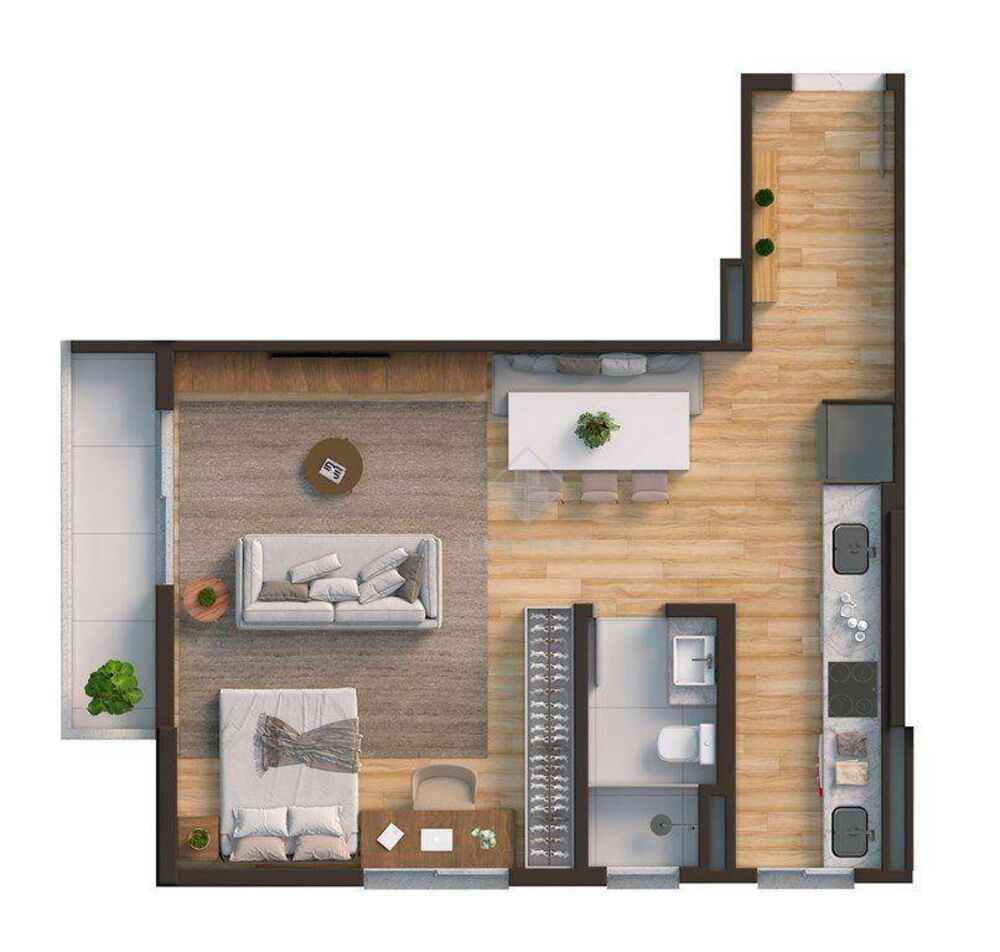 Apartamento, 1 quarto, 79 m² - Foto 5