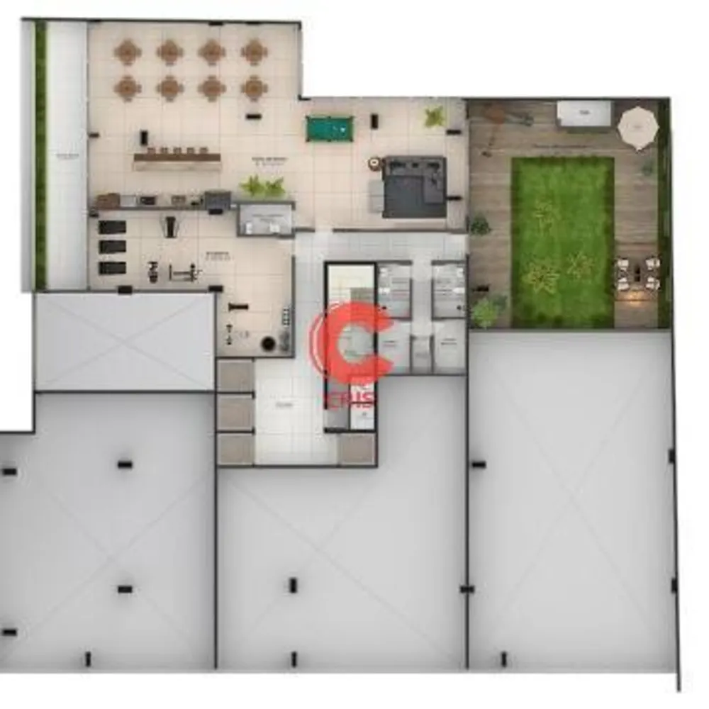 Apartamento, 3 quartos, 208 m² - Foto 1