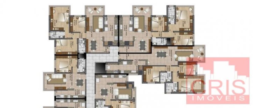 Apartamento, 3 quartos, 101 m² - Foto 2