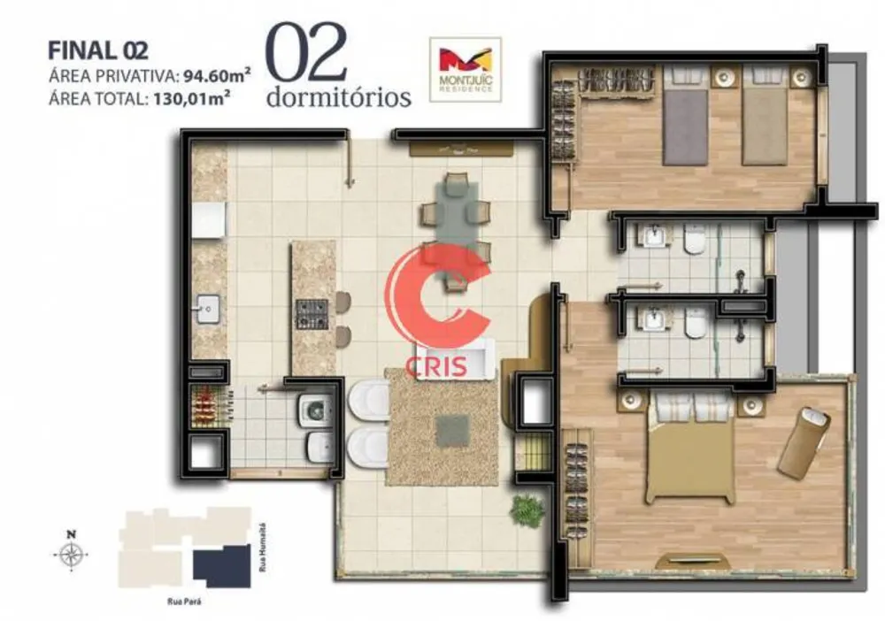 Apartamento, 1 quarto, 50 m² - Foto 7