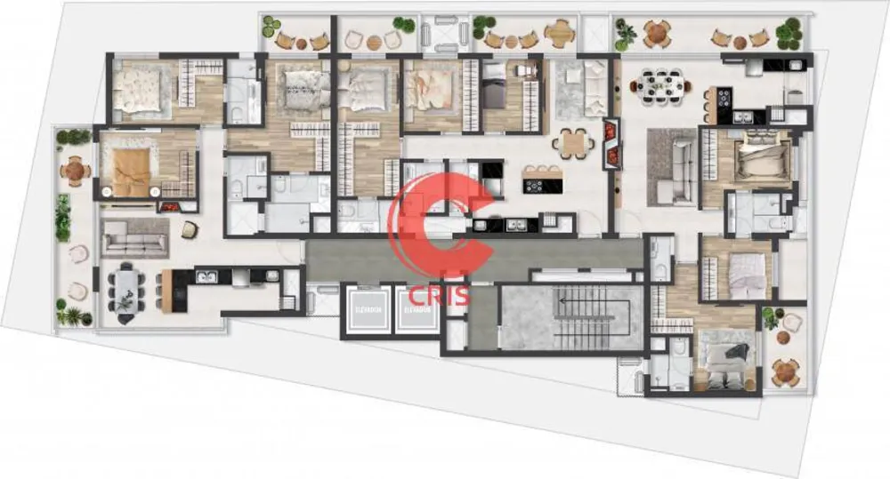 Apartamento, 3 quartos, 117 m² - Foto 2
