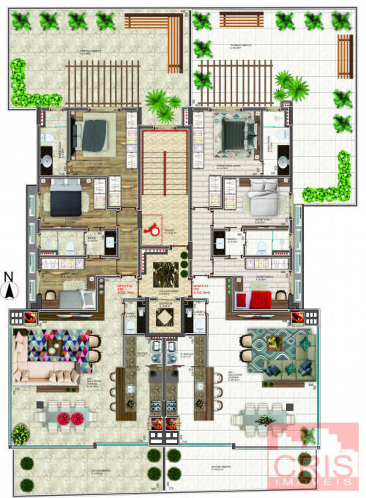 Apartamento, 3 quartos, 122 m² - Foto 4