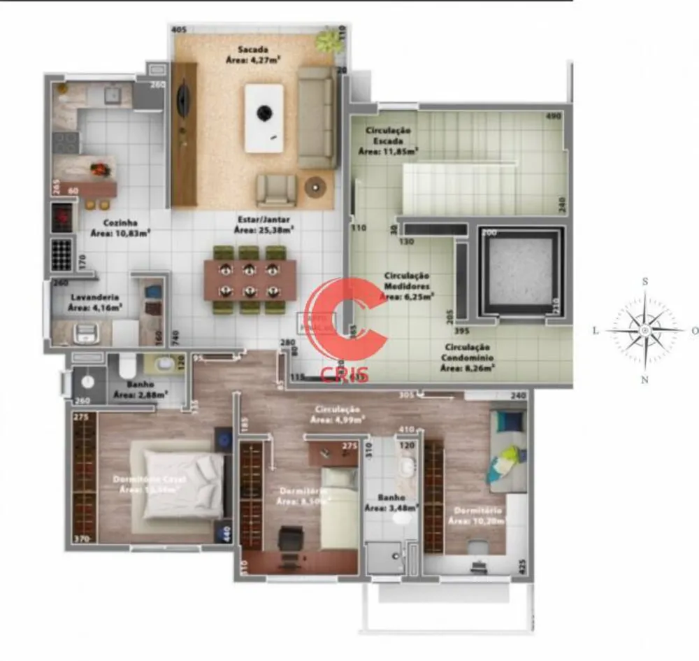 Apartamento, 2 quartos, 117 m² - Foto 6