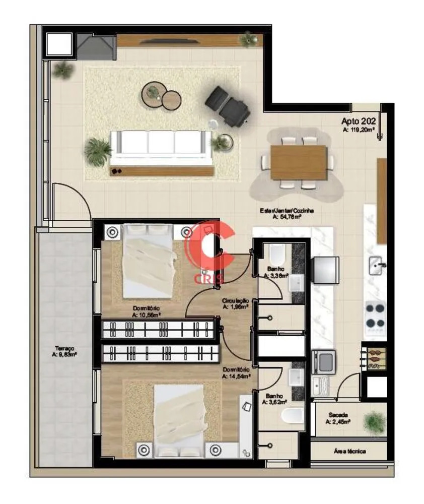 Apartamento, 3 quartos, 128 m² - Foto 31
