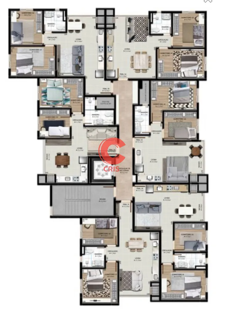 Apartamento, 2 quartos, 52 m² - Foto 7