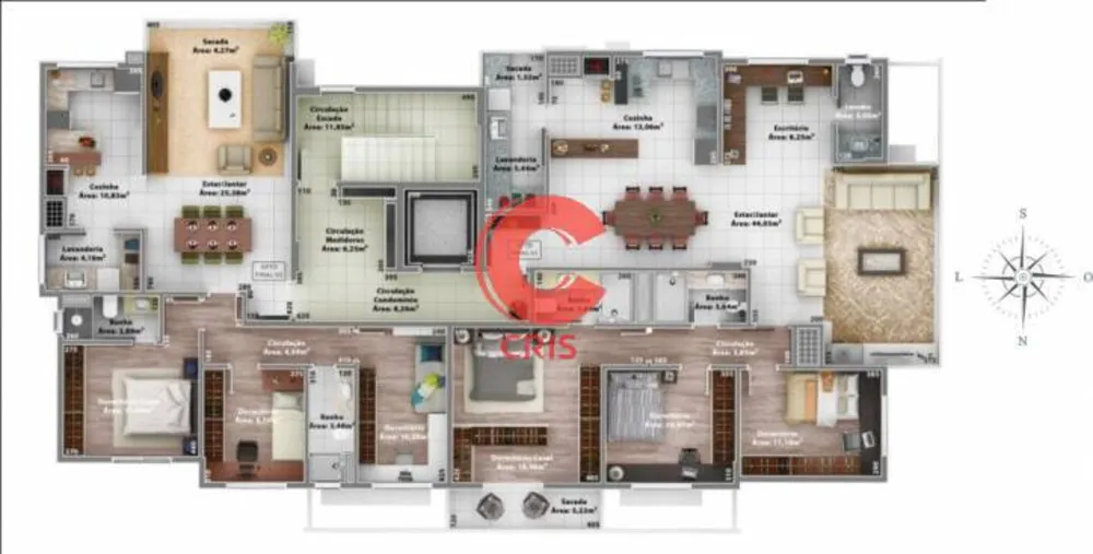 Apartamento, 3 quartos, 101 m² - Foto 4