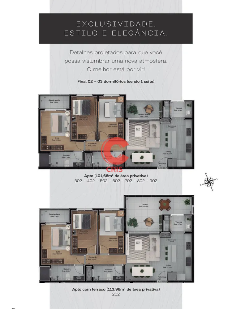 Apartamento, 3 quartos, 113 m² - Foto 20