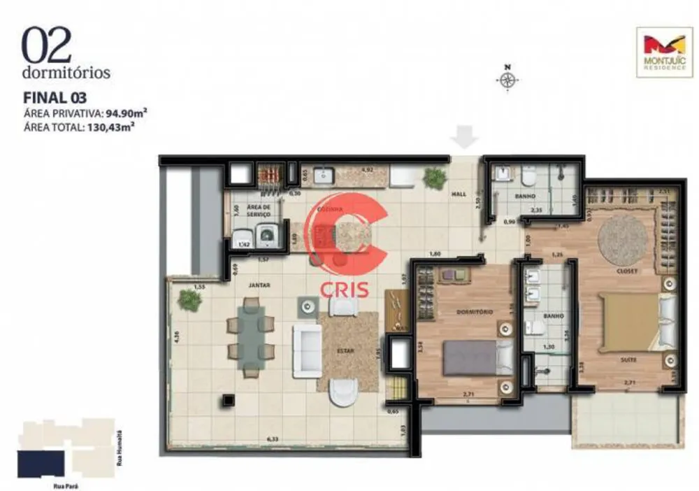 Apartamento, 1 quarto, 50 m² - Foto 4