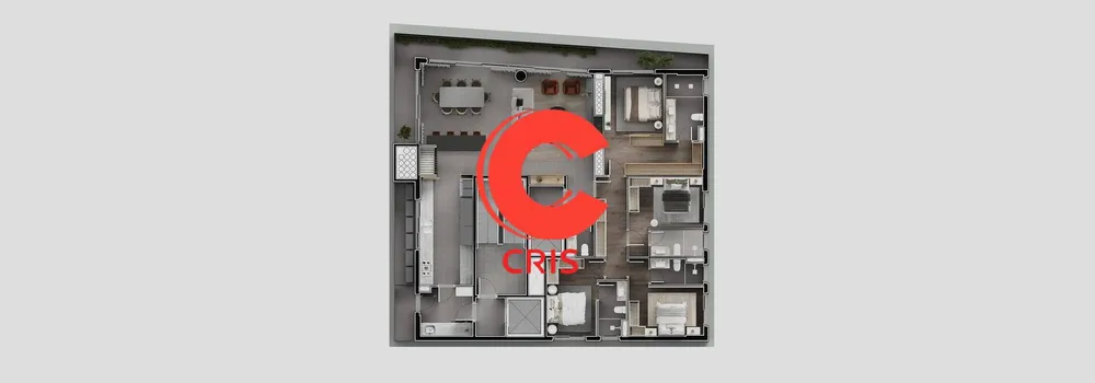 Apartamento, 4 quartos, 228 m² - Foto 3
