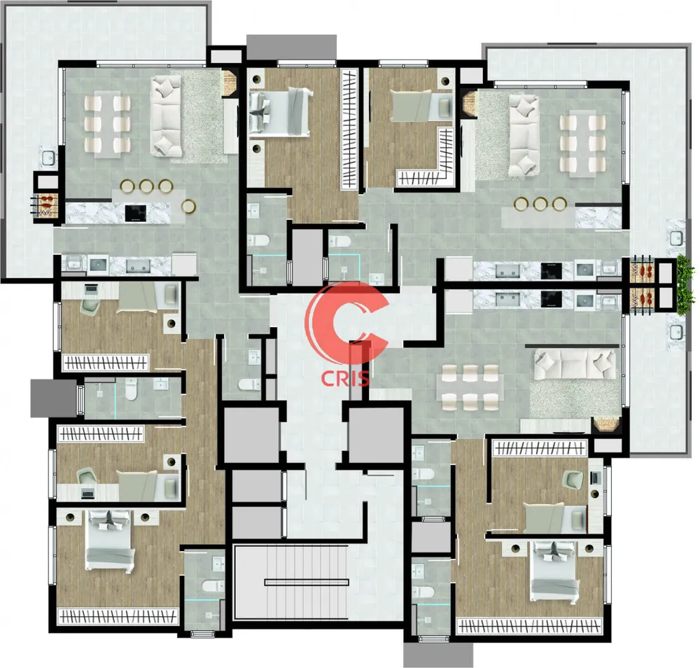 Apartamento, 3 quartos, 138 m² - Foto 12