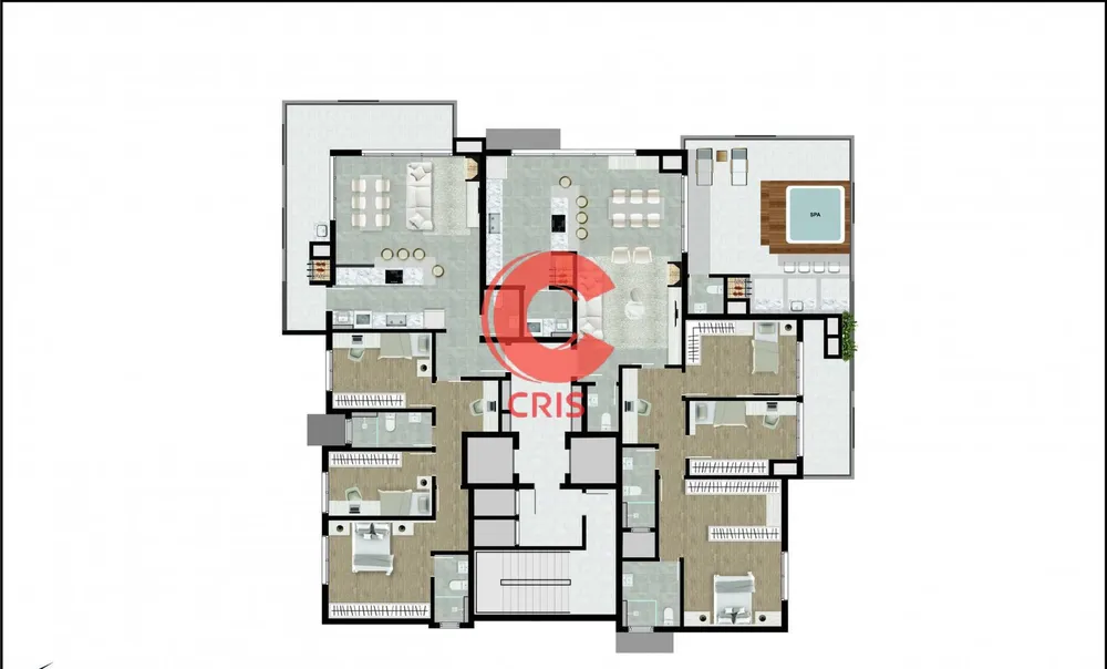 Apartamento, 3 quartos, 138 m² - Foto 7